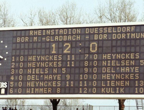 Γκλάντμπαχ - Ντόρτμουντ. Το 12-0 (!) του 1978 και η εφιάλτης του Ρεχάγκελ