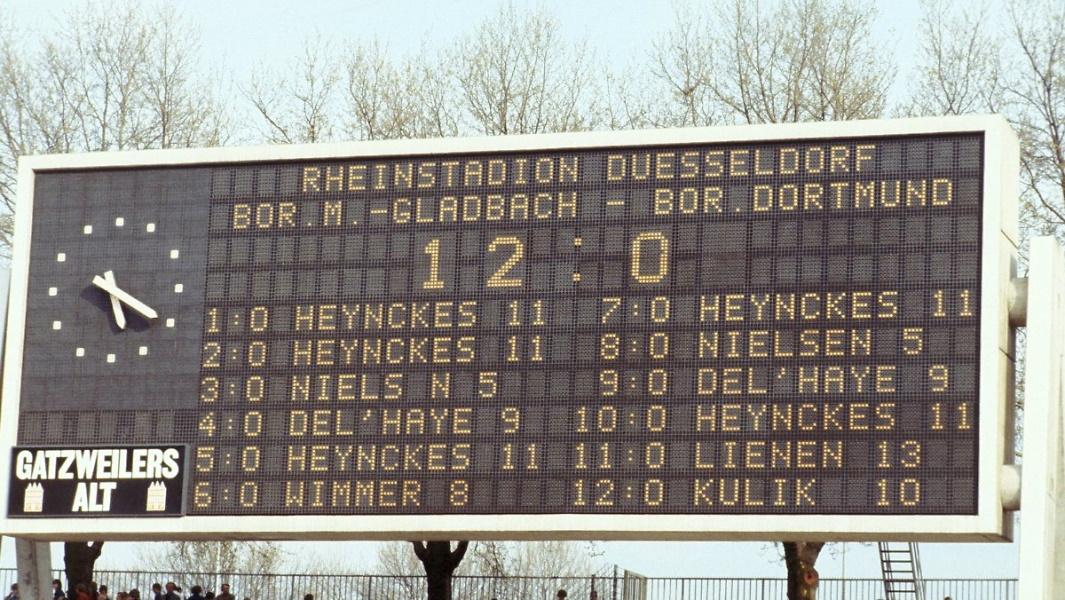 Γκλάντμπαχ - Ντόρτμουντ. Το 12-0 (!) του 1978 και η εφιάλτης του Ρεχάγκελ