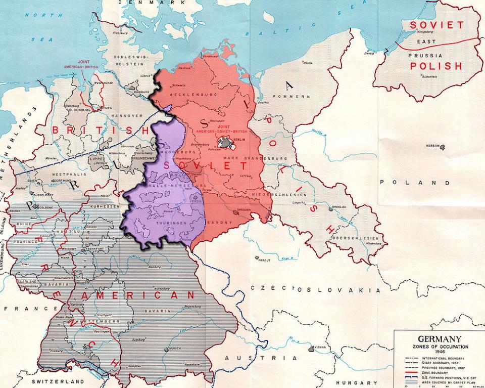 Το τέλος στη συμμαχική κατοχή της Γερμανίας