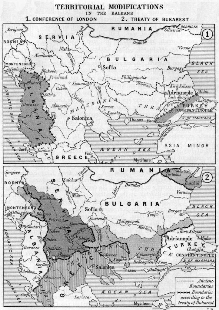 Η Συνθήκη του Βουκουρεστίου διπλασίασε την Ελλάδα…