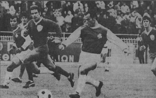Εθνικός – Παναθηναϊκός 0-1 (1969), πρώτη μετάδοση ΥΕΝΕΔ