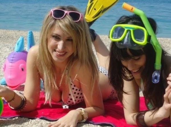 Τα «Everyday Girls» Μυρτώ Κάζη και Μαριάνθη Μπαϊρακτάρη του MTV στο Gazzetta.gr